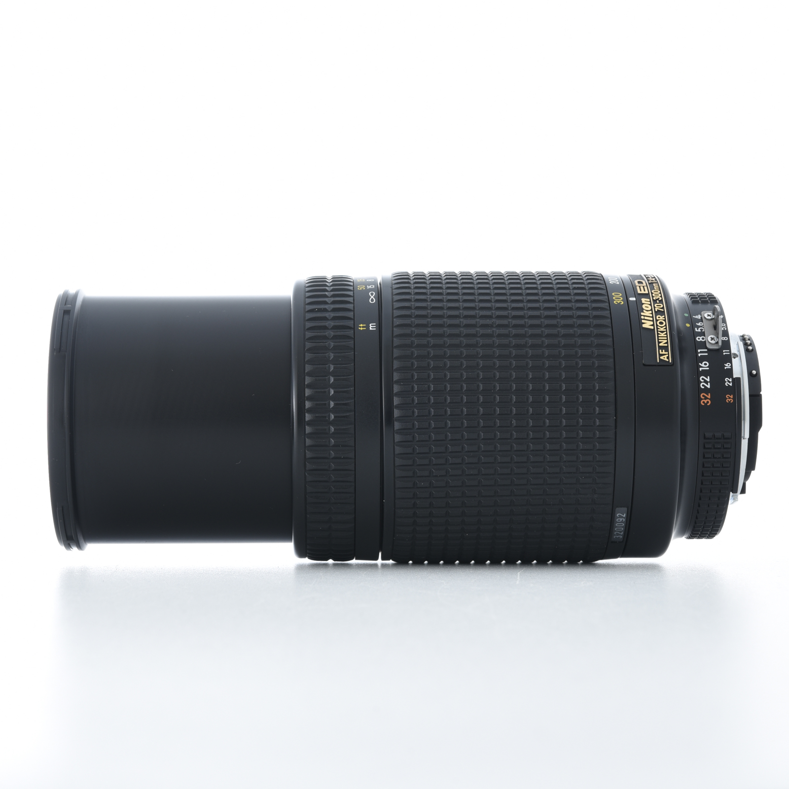 Camera lens rear view