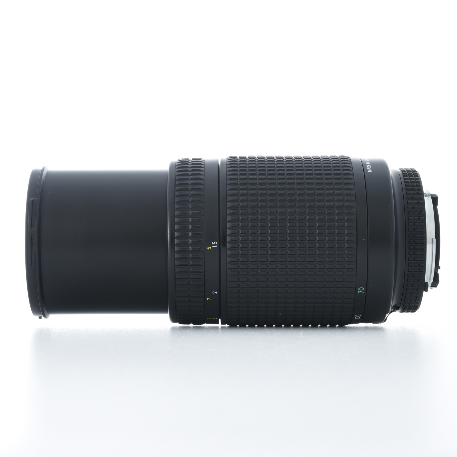 Camera lens rear view