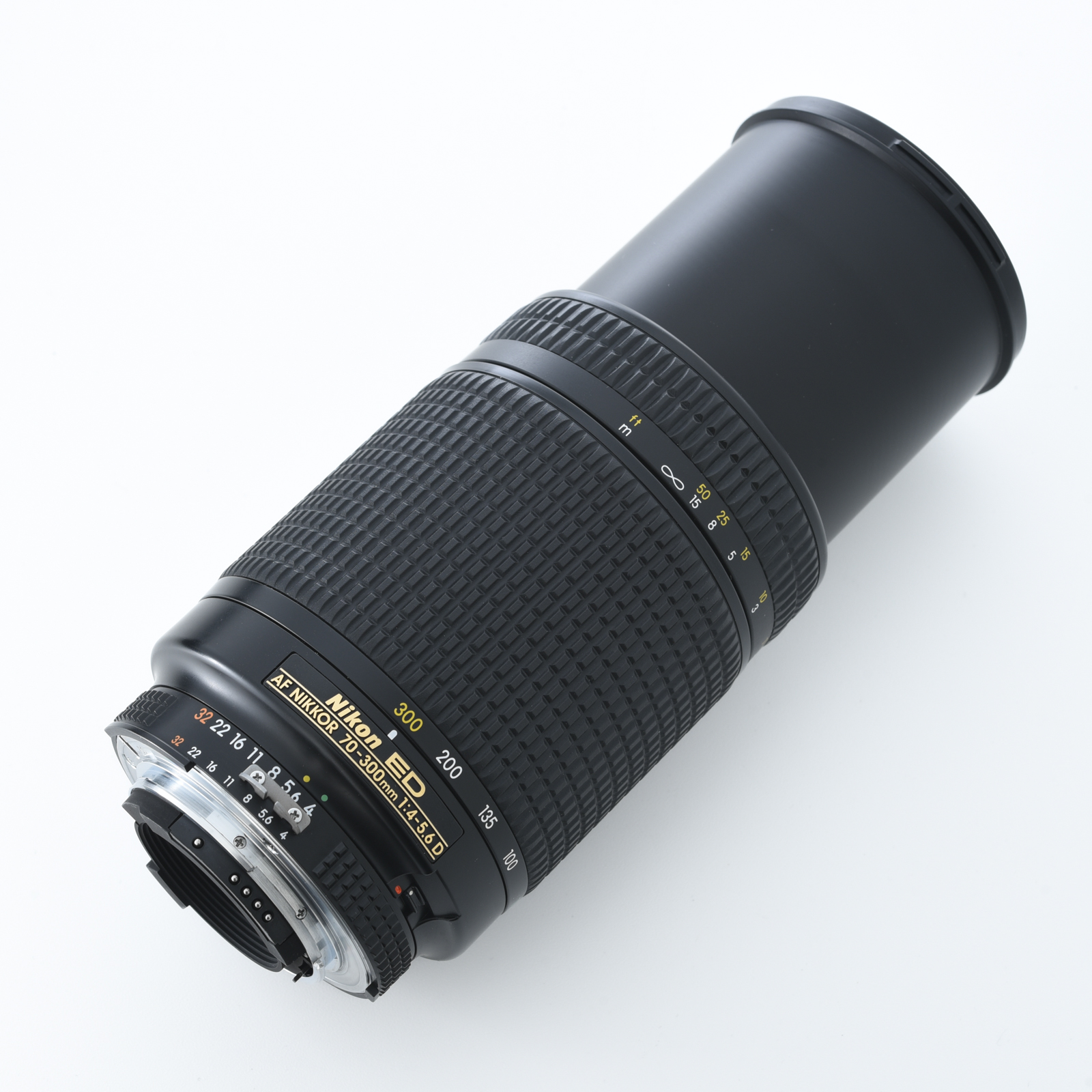 Camera lens rear view