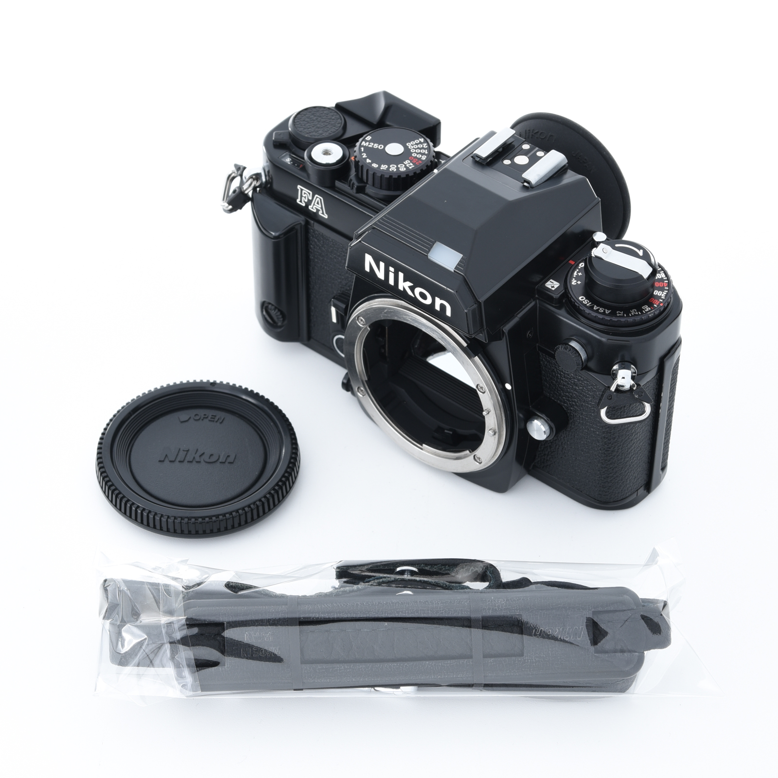 Camera lens rear view