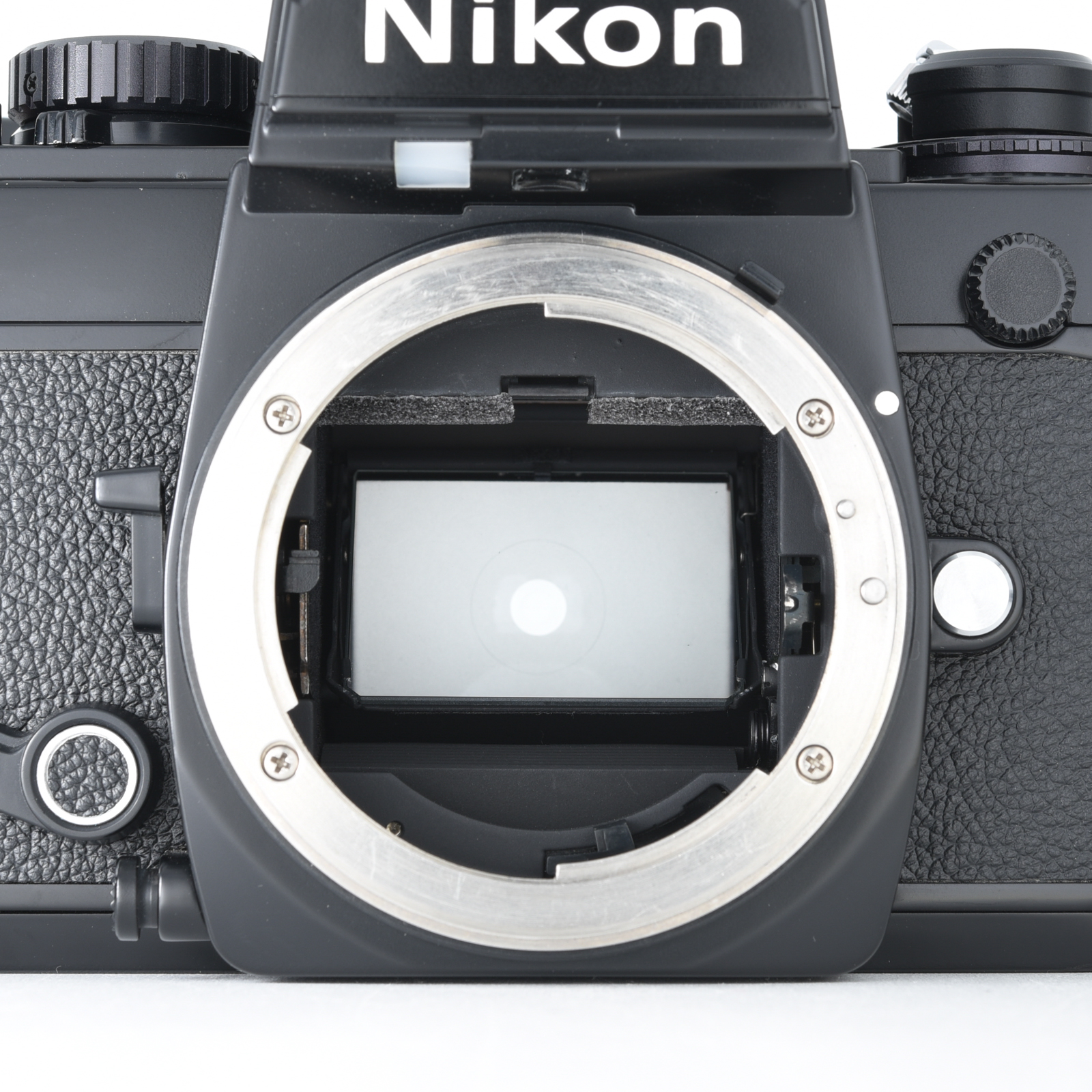 Camera lens rear view