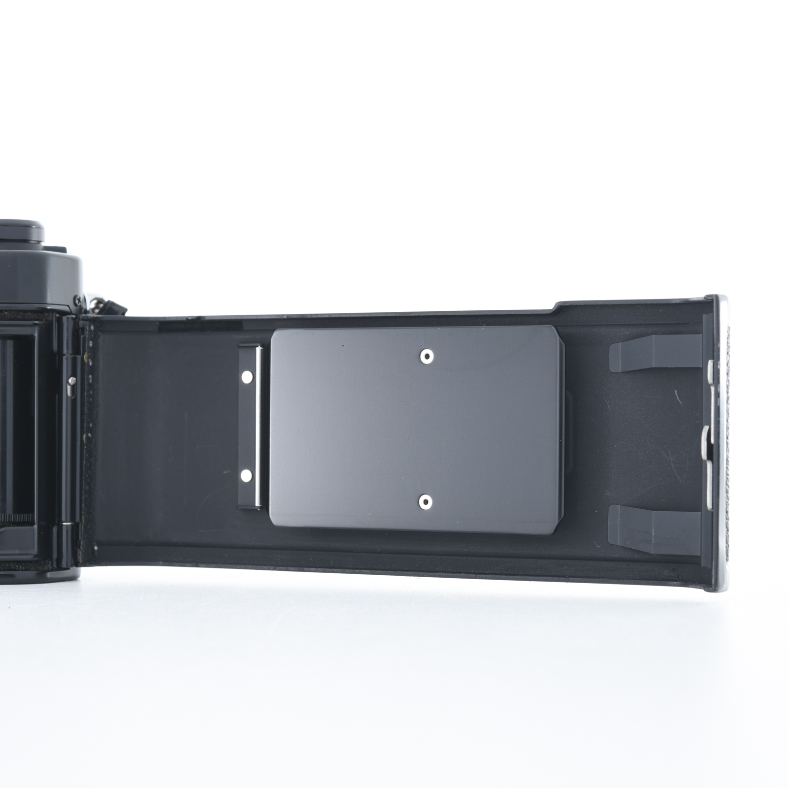 Camera lens rear view