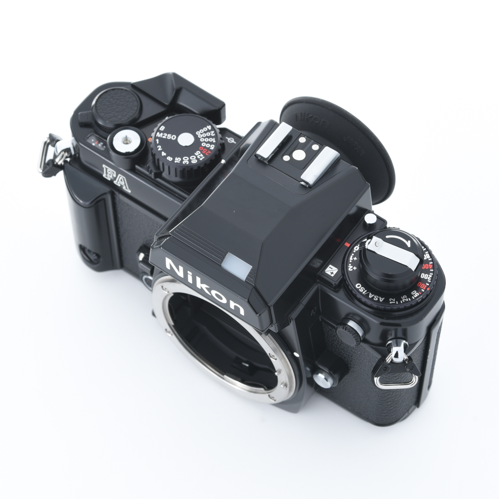 Camera lens rear view