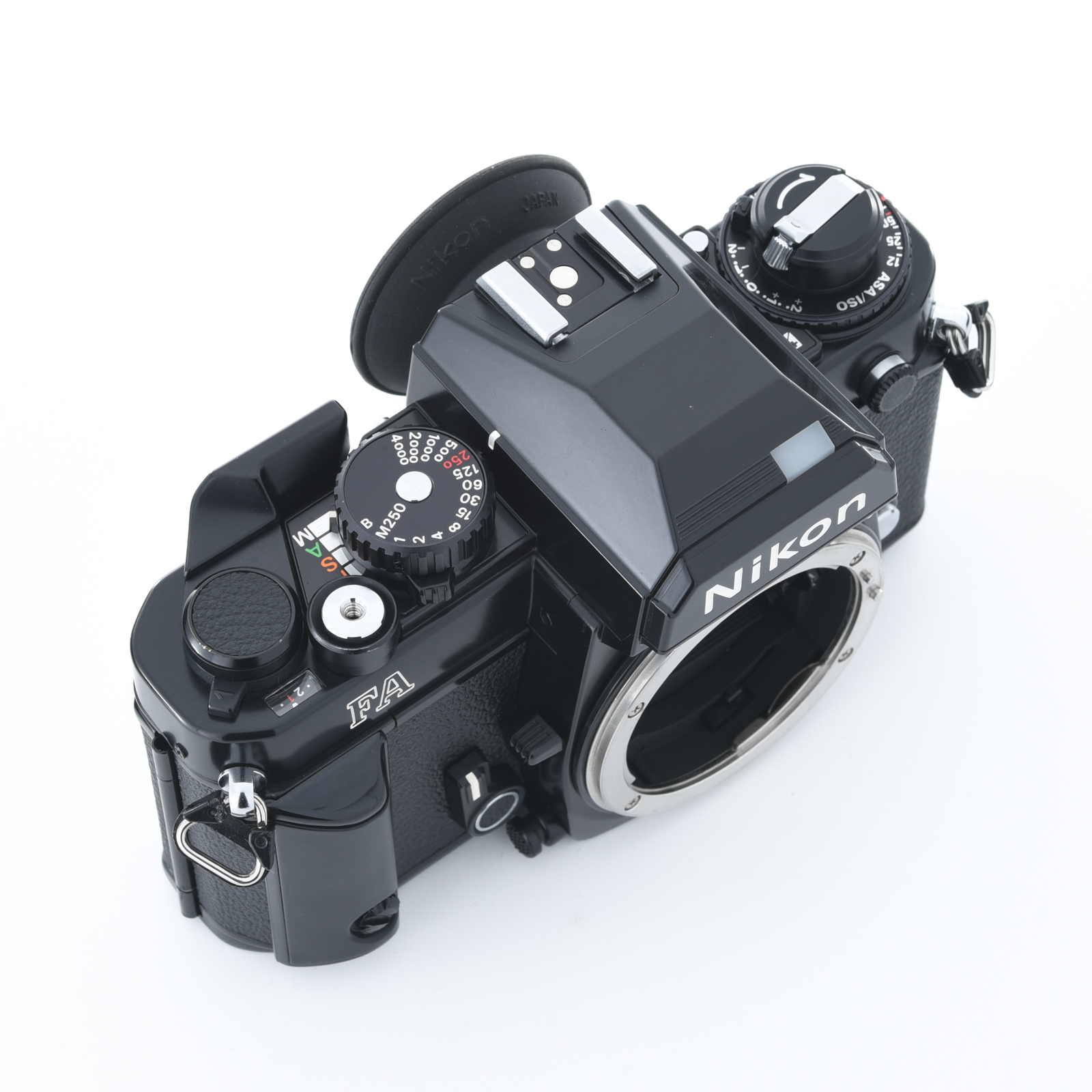 Camera lens rear view