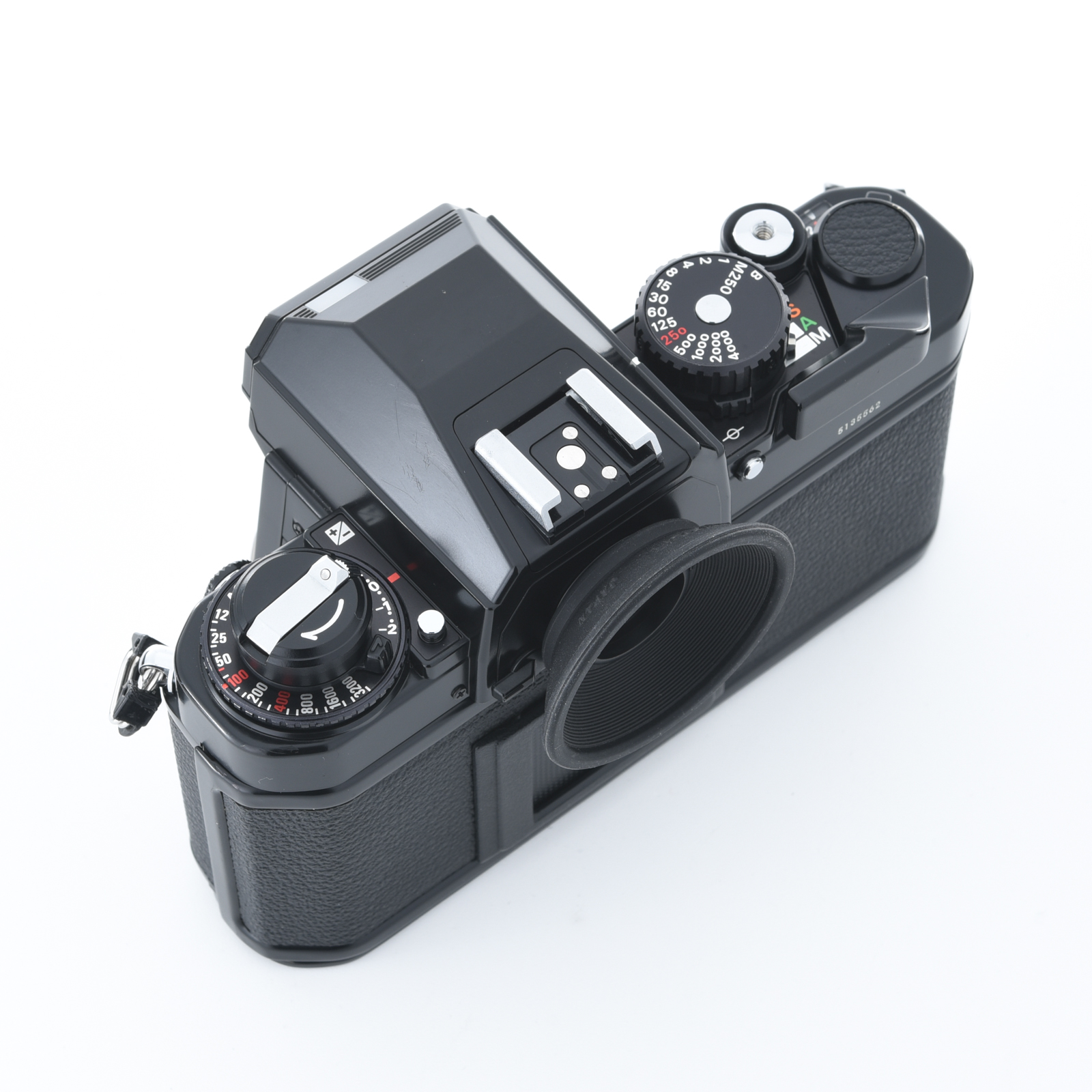 Camera lens rear view