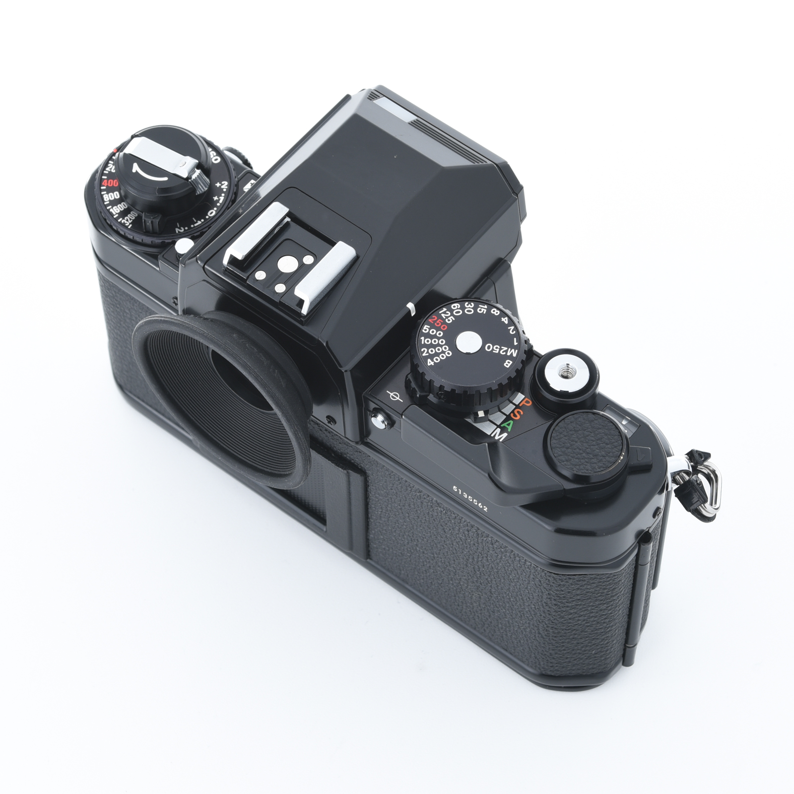 Camera lens rear view