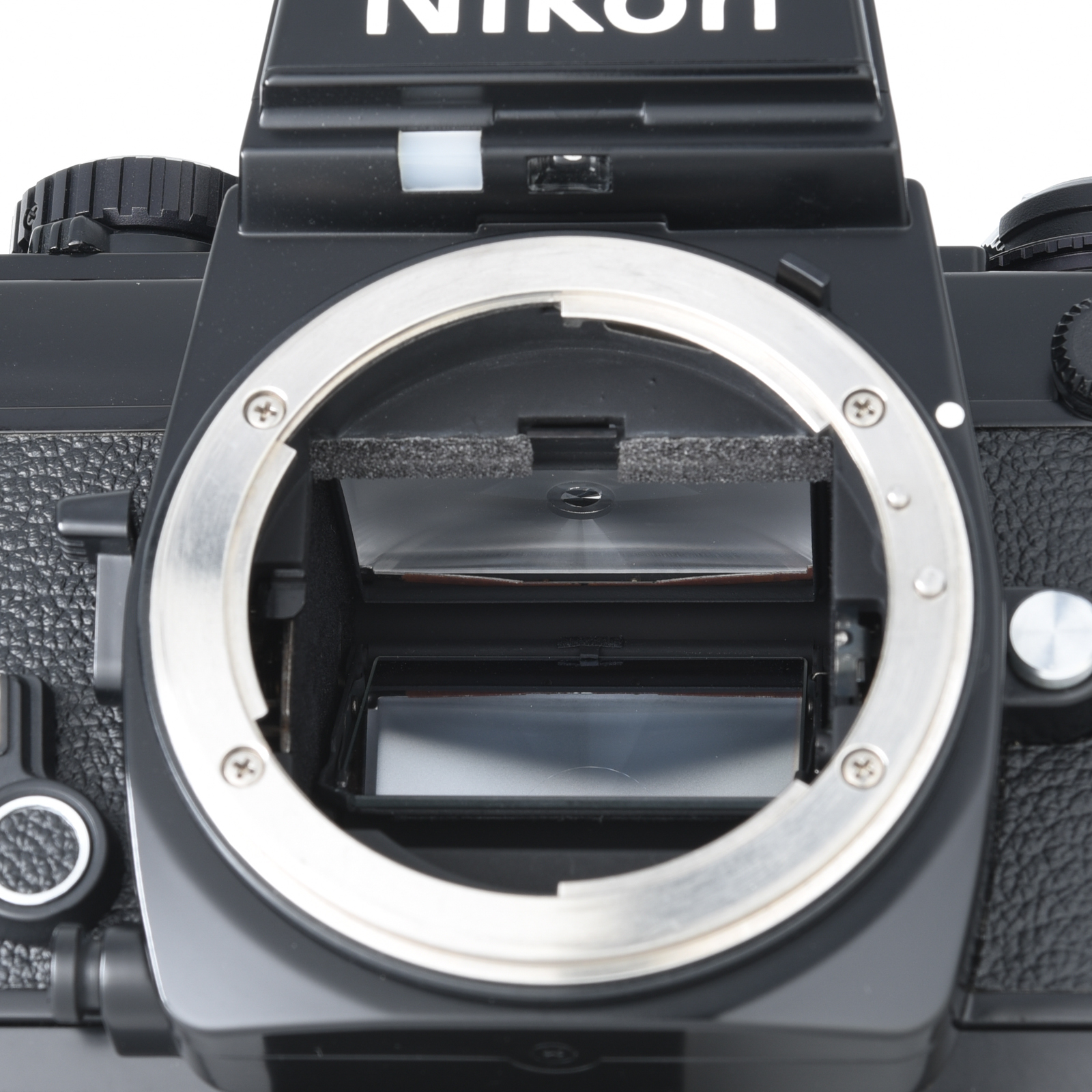 Camera lens rear view